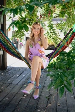 Queen Of Sparkles WHAT'S NEW Sequin Banana Dress